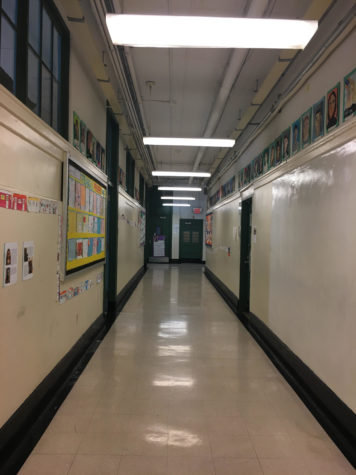 Photo obtained from iSchool hallway on the fourth floor during module when students were in class.