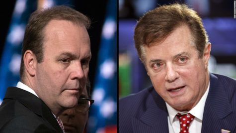 Rick Gates (left) and Paul Manafort (right)