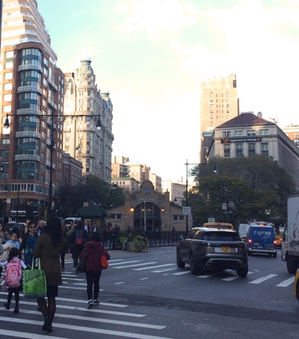The Upper West Side is famous for its old buildings mixed with new ones.