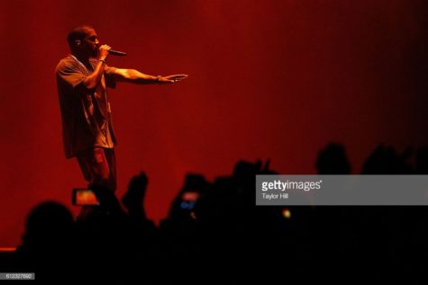 West performing during The Meadows Music & Arts Festival at Citi Field on October 2016 in Queens, New York.