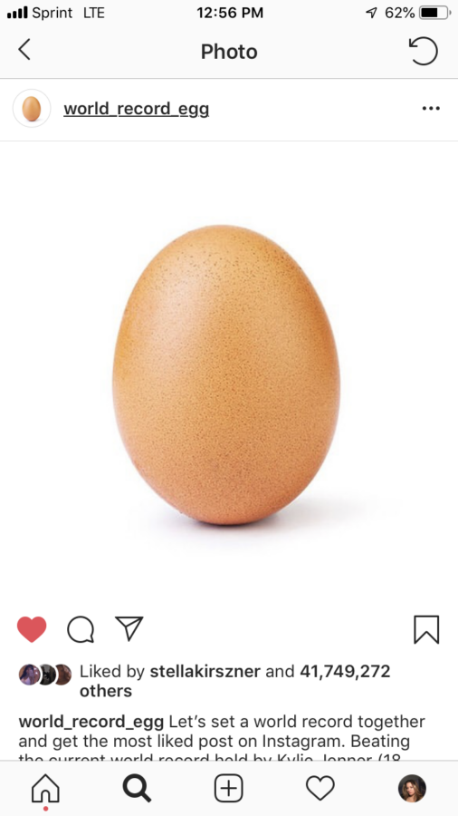 The egg that cracked and scrambled Instagram