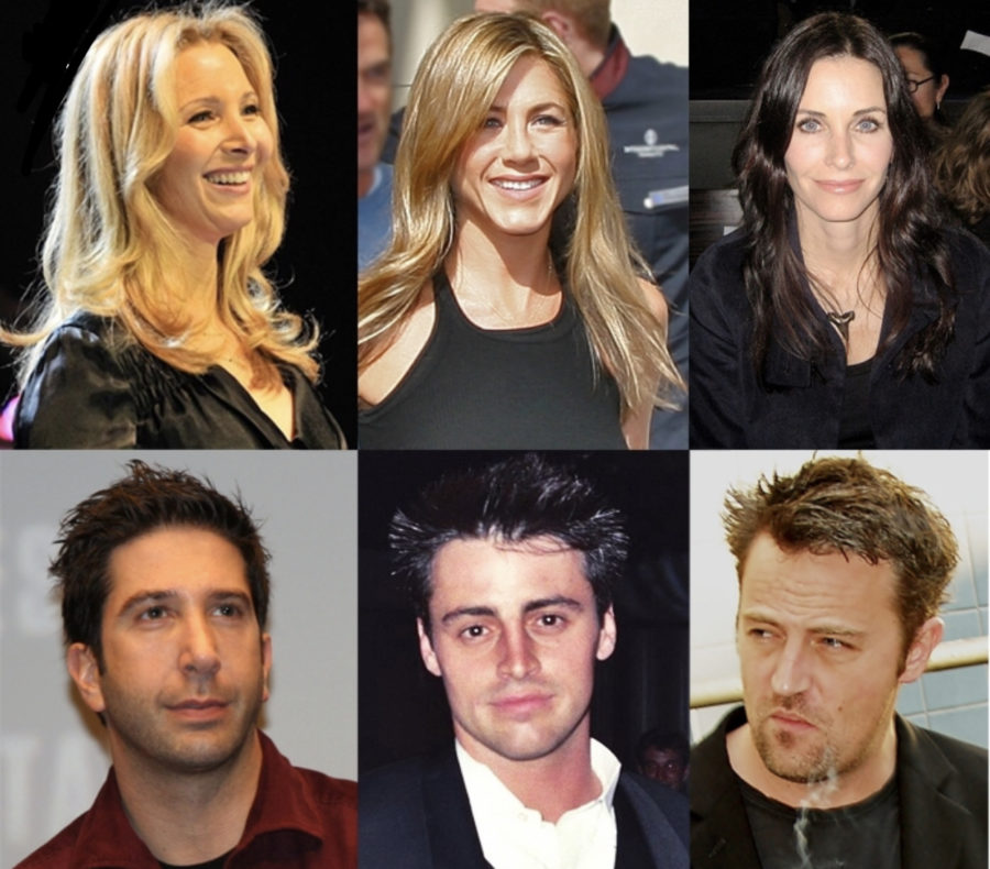 The main characters in the sitcom ¨Friends¨