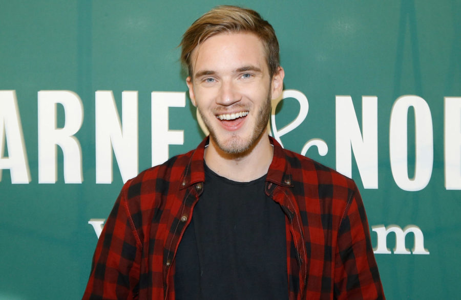 NEW YORK, NY - OCTOBER 29:  PewDiePie signs copies of his new book This Book Loves You at Barnes & Noble Union Square on October 29, 2015 in New York City.  (Photo by John Lamparski/Getty Images)