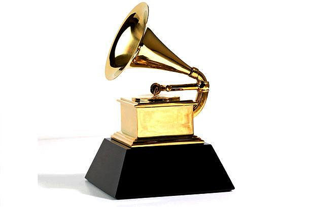 The+gramophone%2C+which+is+presented+to+an+artist+after+winning+a+Grammy+award.%0A