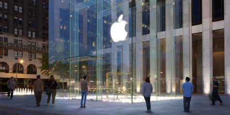 The Apple store near Central Park