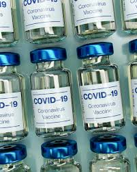 Vials of the new vaccine that protects against COVID-19