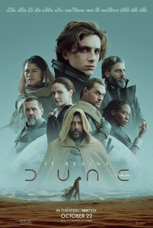 Movie poster for Dune