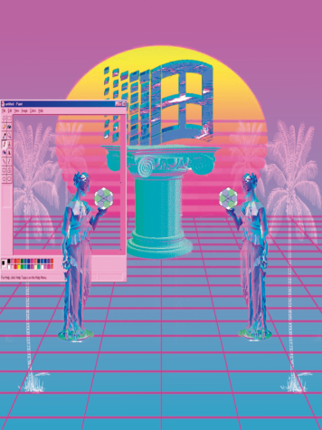 (Example of the vaporwave aesthetic)