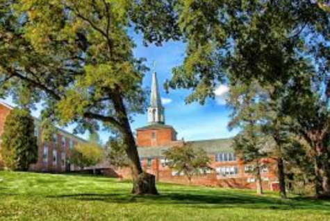 Image of a college campus. 